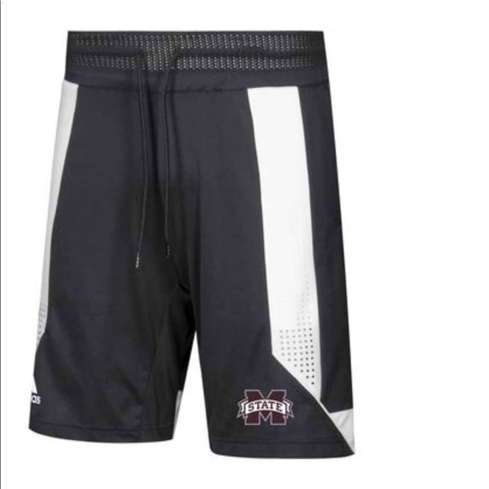 ADIDAS Mississippi State basketball shorts large